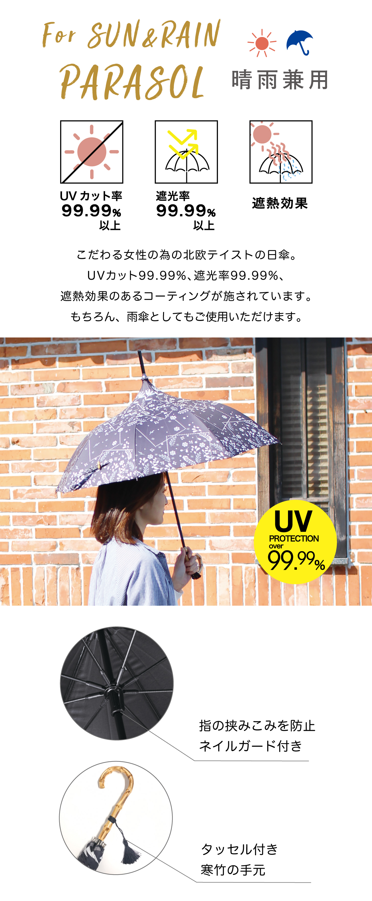 熱い販売 RainPop レインポップ ブルー2│傘 レインウェア 雨具 ハンズ